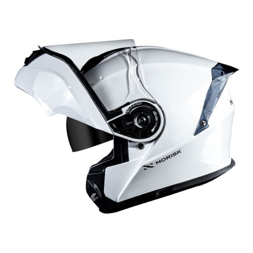CAPACETE NORISK MOTION MONOCOLOR BRANCO - Image 5