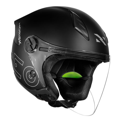 CAPACETE NORISK NEO MONOCOLOR PRETO FOSCO - Image 3