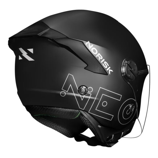 CAPACETE NORISK NEO MONOCOLOR PRETO FOSCO - Image 4