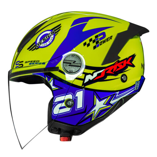 CAPACETE NORISK NEO GALAXY AZUL - Image 5