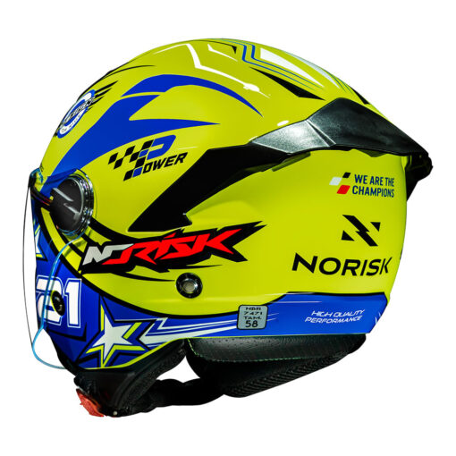 CAPACETE NORISK NEO GALAXY AZUL - Image 2