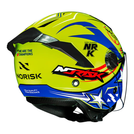 CAPACETE NORISK NEO GALAXY AZUL - Image 3