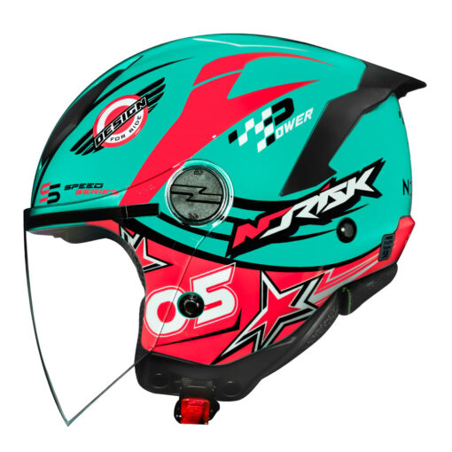 CAPACETE NORISK NEO GALAXY ROSA - Image 5