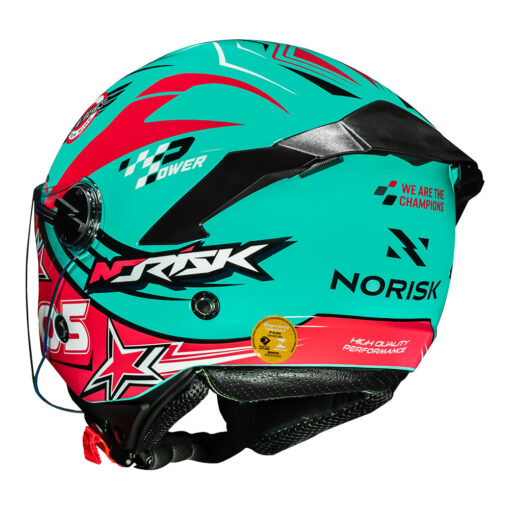 CAPACETE NORISK NEO GALAXY ROSA - Image 2