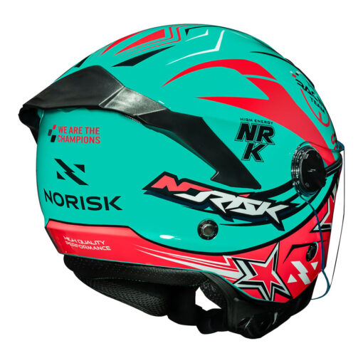 CAPACETE NORISK NEO GALAXY ROSA - Image 4