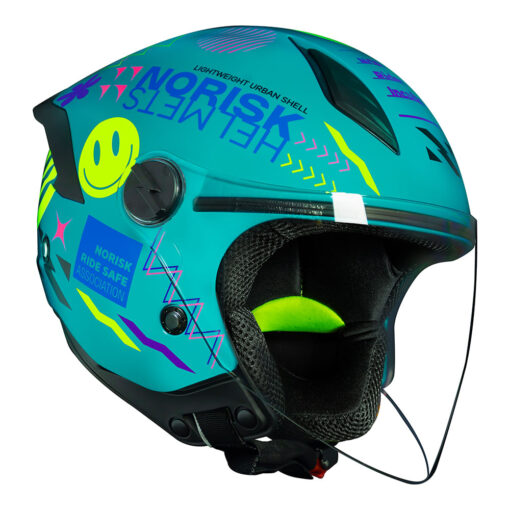 CAPACETE NORISK NEO BUDDY AMARELO - Image 3