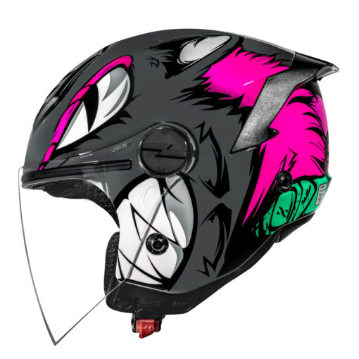 CAPACETE NORISK NEO HYENA ROSA - Image 5
