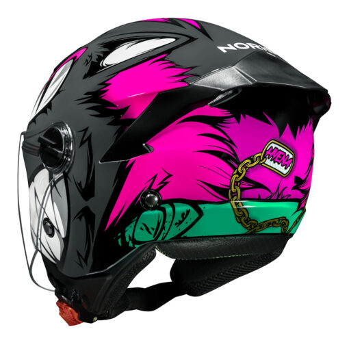 CAPACETE NORISK NEO HYENA ROSA - Image 2