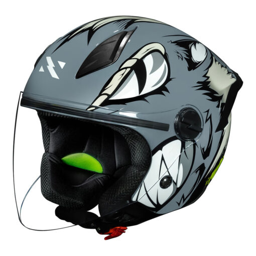 CAPACETE NORISK NEO HYENA BRANCO - Image 7