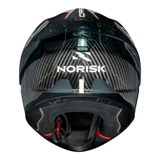 CAPACETE NORISK CARBON R TEAM VERMELHO - Image 7