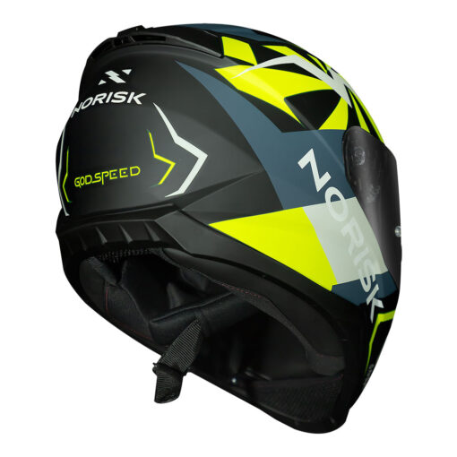 CAPACETE NORISK RAZOR GODSPEED AZUL - Image 3