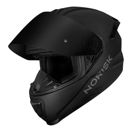 CAPACETE NORISK RAZOR MONOCOLOR FOSCO BLACK EDITION - Image 3