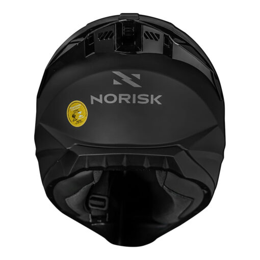 CAPACETE NORISK RAZOR MONOCOLOR FOSCO BLACK EDITION - Image 6