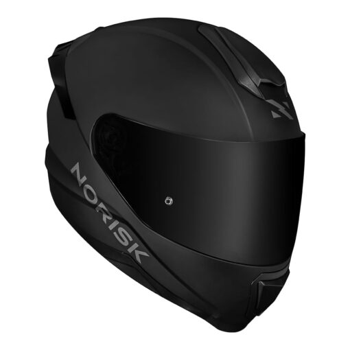 CAPACETE NORISK RAZOR MONOCOLOR FOSCO BLACK EDITION - Image 8