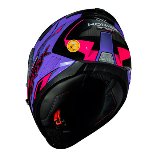 CAPACETE NORISK RAZOR SPEEDMAX ROSA - Image 2
