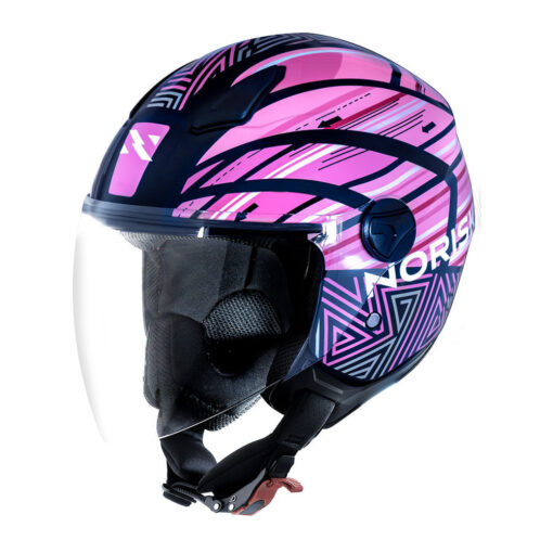 CAPACETE NORISK ORION JOURNEY ROSA - Image 2