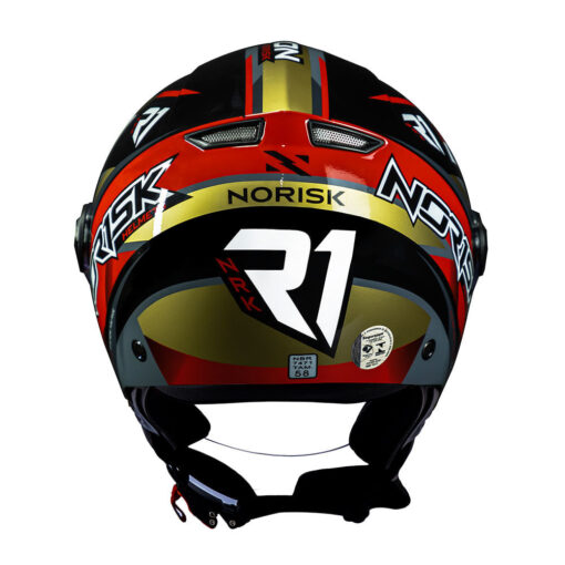 CAPACETE NORISK ORION R1 VERMELHO - Image 4