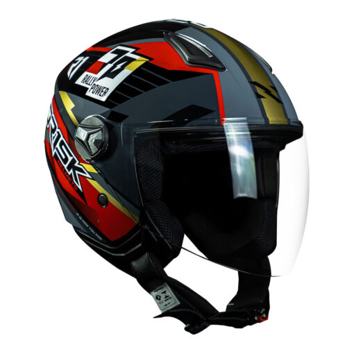 CAPACETE NORISK ORION R1 VERMELHO - Image 2