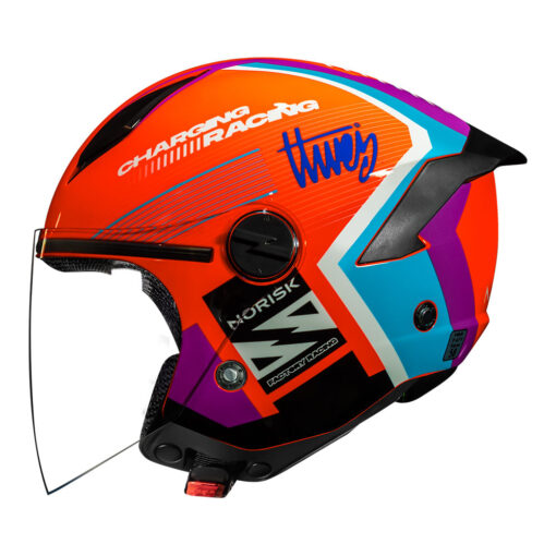 CAPACETE NORISK NEO VIZION LARANJA - Image 7