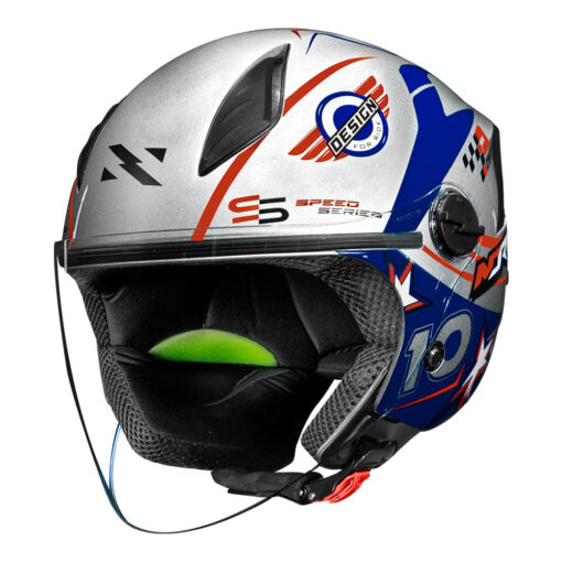 CAPACETE NORISK NEO GALAXY CINZA - Image 7