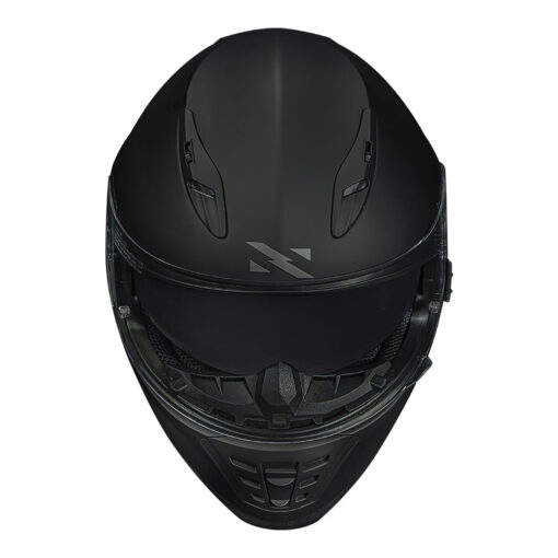 CAPACETE NORISK SOUL MONOCOLOR PRETO FOSCO - Image 2