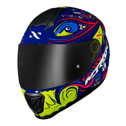 CAPACETE NORISK RAZOR CIRCUS BLUE - Image 3