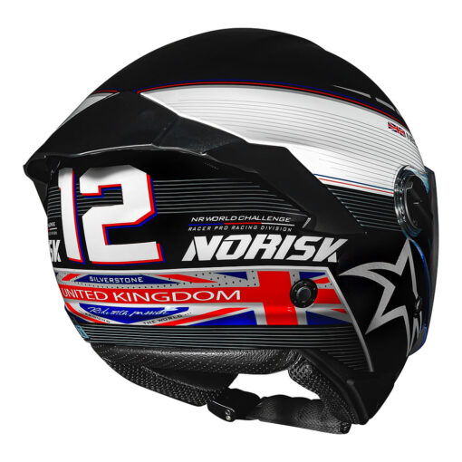 CAPACETE NORISK NEO GRAND PRIX UNITED KINGDOM - Image 3