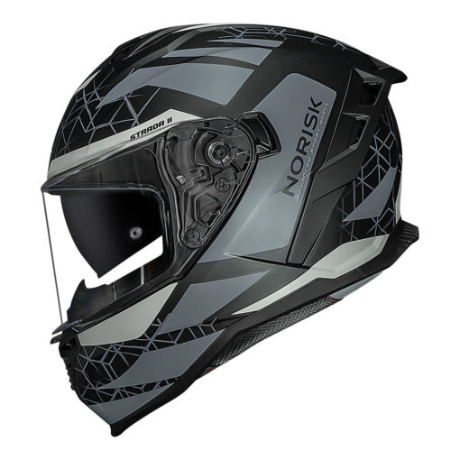 CAPACETE NORISK STRADA II EVOQUE CINZA FOSCO - Image 6