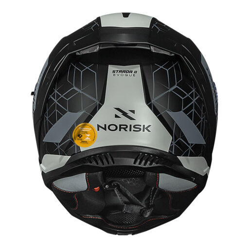 CAPACETE NORISK STRADA II EVOQUE CINZA FOSCO - Image 7