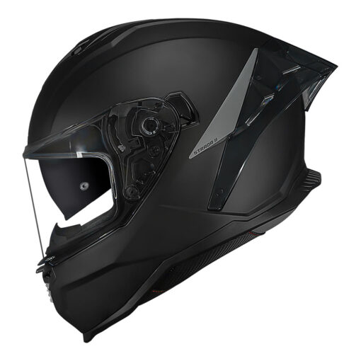 CAPACETE NORISK STRADA II MONOCOLOR PRETO FOSCO - Image 3