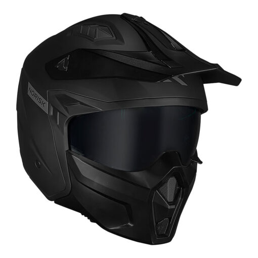 CAPACETE NORISK DARTH II MONOCOLOR PRETO FOSCO - Image 4