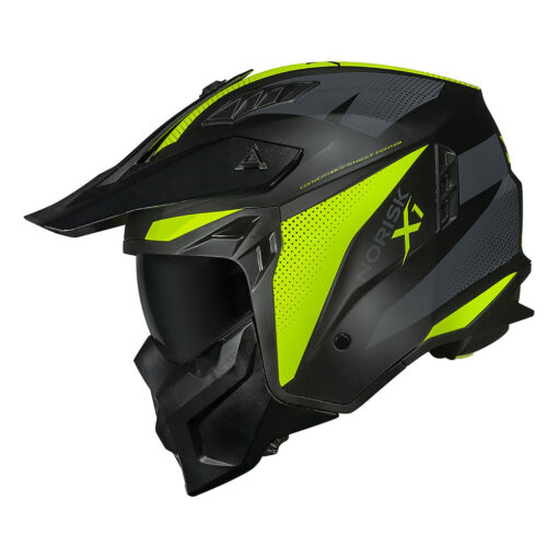 CAPACETE NORISK DARTH II X1 AMARELO FOSCO - Image 13