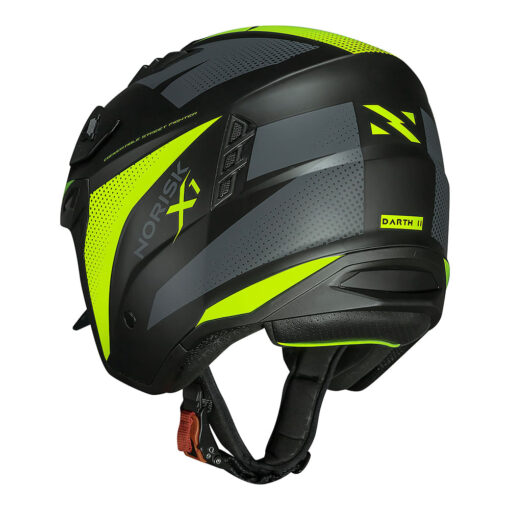 CAPACETE NORISK DARTH II X1 AMARELO FOSCO - Image 16