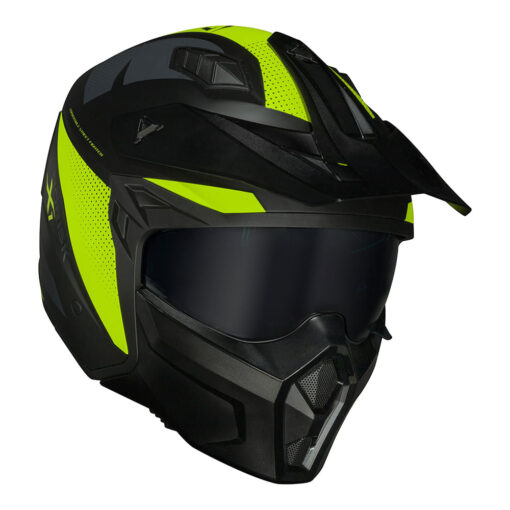 CAPACETE NORISK DARTH II X1 AMARELO FOSCO - Image 22