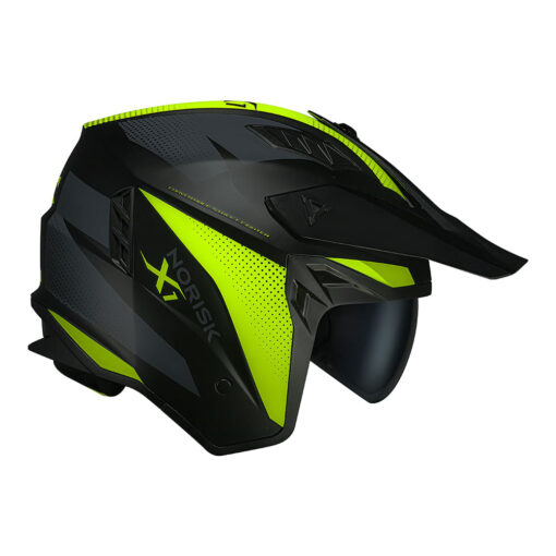 CAPACETE NORISK DARTH II X1 AMARELO FOSCO - Image 7