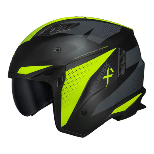 CAPACETE NORISK DARTH II X1 AMARELO FOSCO - Image 8