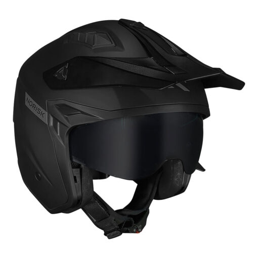 CAPACETE NORISK DARTH II MONOCOLOR PRETO FOSCO - Image 25