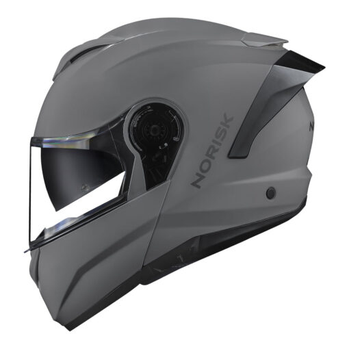 CAPACETE NORISK FORCE II MONOCOLOR NARDO CINZA - Image 7