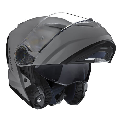 CAPACETE NORISK FORCE II MONOCOLOR NARDO CINZA - Image 10