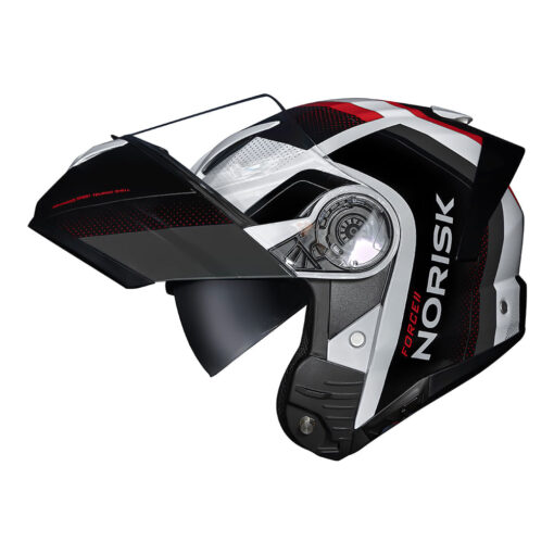 CAPACETE NORISK FORCE II KORE CINZA - Image 11