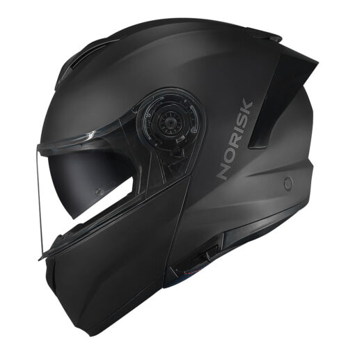 CAPACETE NORISK FORCE II MONOCOLOR PRETO FOSCO - Image 9