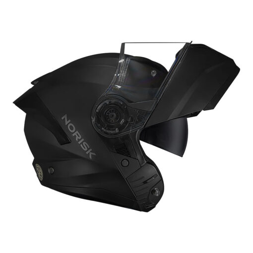 CAPACETE NORISK FORCE II MONOCOLOR PRETO FOSCO - Image 10