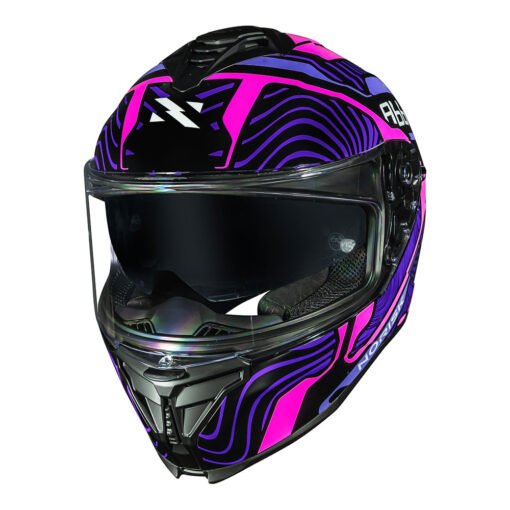 CAPACETE NORISK STRADA II FUSION ROXO - Image 2