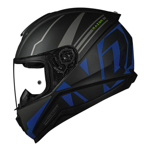 CAPACETE NORISK RAZOR FULL PRETO/AZUL FOSCO - Image 5