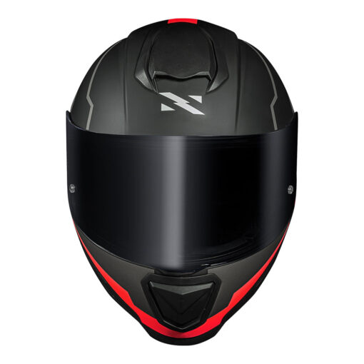 CAPACETE NORISK RAZOR FULL PRETO/VERMELHO FOSCO - Image 7