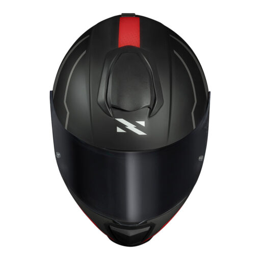 CAPACETE NORISK RAZOR FULL PRETO/VERMELHO FOSCO - Image 2