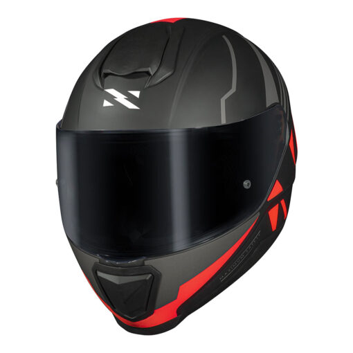 CAPACETE NORISK RAZOR FULL PRETO/VERMELHO FOSCO - Image 3