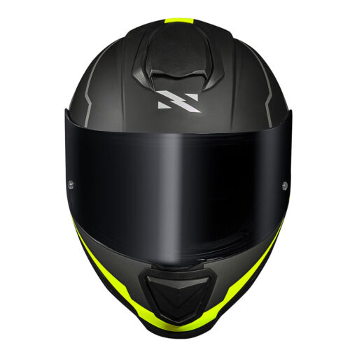 CAPACETE NORISK RAZOR FULL PRETO/AMARELO FOSCO - Image 4