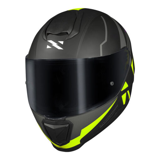 CAPACETE NORISK RAZOR FULL PRETO/AMARELO FOSCO - Image 9