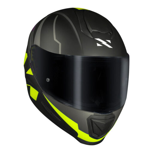 CAPACETE NORISK RAZOR FULL PRETO/AMARELO FOSCO - Image 10
